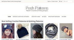 Desktop Screenshot of poshpatterns.com